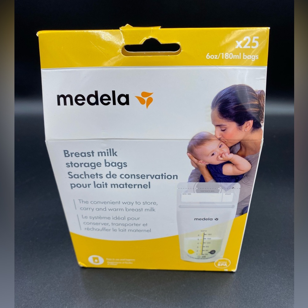 Medela 25 count breast milk storage bags